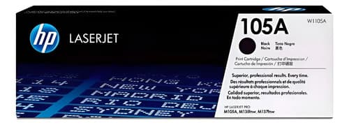 Cartucho De Toner Hp 105a W1105a 107a 107w 135w 137fnw Origi Negro