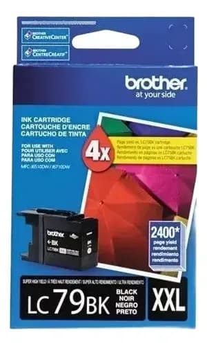 Cartucho Brother Lc79bk 79bk Xxl Mfc J6710dw 2400 Pag Negro