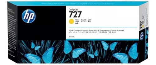 Cartucho Hp 727 Amarillo F9j78a 300ml T920 T1500 T2500 Sí