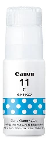 Tinta Impresora Canon Gi-11 Cian 70 Ml