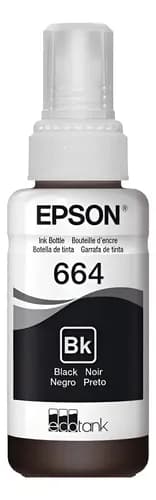 Epson 664 Negra T664120 L110 L120 L210 L300 L355 L555 L1300