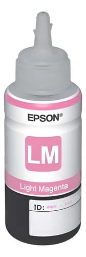 Botella L800 T673620 Tinta Epson Original Magenta Claro Light Magenta