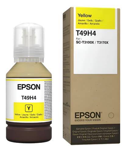 Tinta Epson T49h T49h1 Amarillo 140ml T3100x T3170x Amarillo