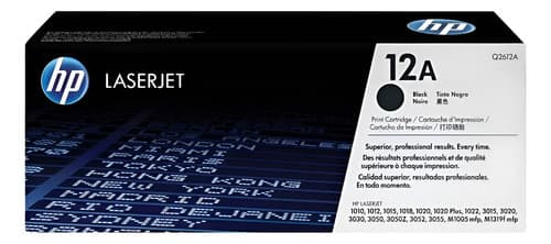 Toner Hp 12a 12 Q2612 2612 Factura 1010 1012 1015 1018 1022 Negro 0 Ml