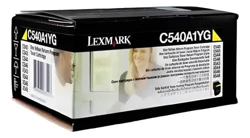 Toner Lexmark C540a1yg C540 C543 C544 C546 X543 X544 X546 Amarillo
