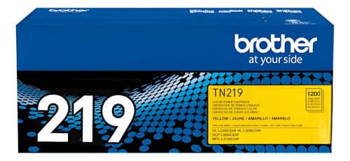 Toner Brother Tn 219xl Tn 219 Xl Amarilo Dcp L3560 Dcp-l3560 Amarillo