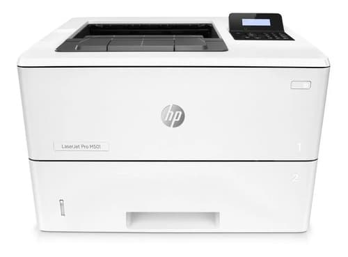 Impresora Laser Hp M501 501 B/n Doble Faz Automatca Red Blanco