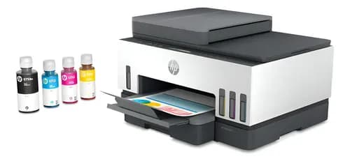 Impresora Multifuncional Hp Smart Tank 750 Wifi Dúplex Adf Blanco