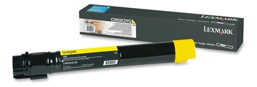 Toner Lexmark C950x2yg Amarillo C950de 22000 Paginas 950 Amarillo