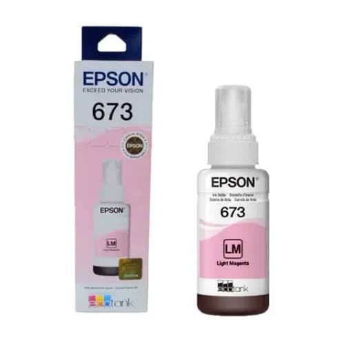 Tinta Epson T673 Ligh Magenta L800 70ml Light Magenta