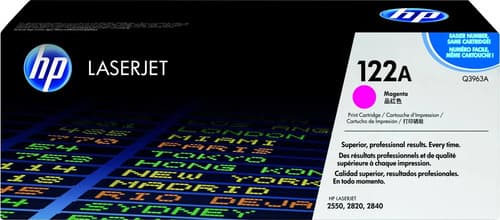 Toner Hp Q3963a 3963 122a Magenta 2550 2820 2840 Alta Capaci