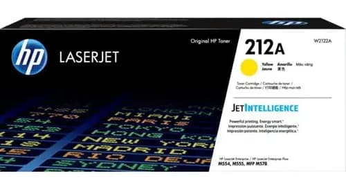 Toner Hp 212a Amarillo 212 W2122a 2122 554 555 578 M554 M578 Amarillo