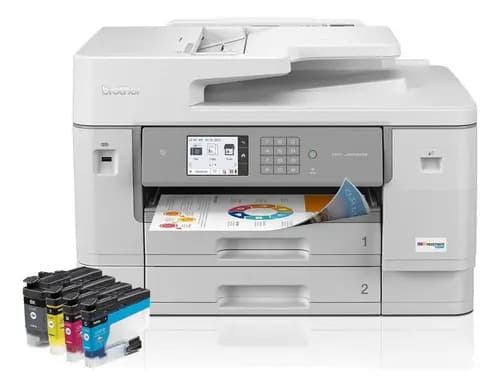 Impresora Brother Color Mfc-j6955dw Multifunción De Inyección De Tinta A Color Empresarial Blanco