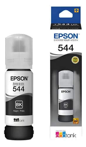 Tinta Epson 544 Original T544 L3110 L3150 L5190 Negro Negro