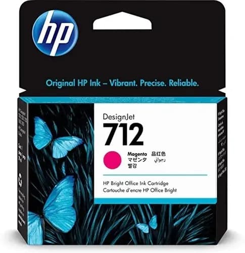 Cartucho Hp 712 Magenta 29ml Designjet Hp T250 T650 Studio