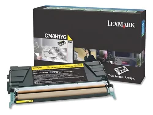Toner Lexmark C748h1yg Amarillo C746 C748 746 748