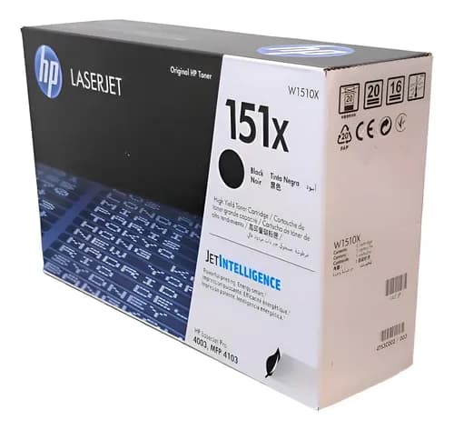 Toner Hp 151x W1510x Negro Extra Capacidad 4003 4103 Origina Negro