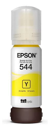 Tinta Epson 544 L1110 L3110 L3150 L3210 L3250 L5190 Original Amarillo
