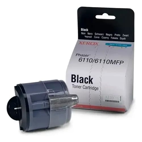 Tóner Xerox Negro Para Impresoras Phaser 6110 Y 6110mfp