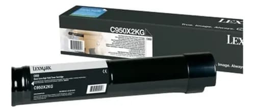 Tóner Lexmark C950x2kg Color Negro