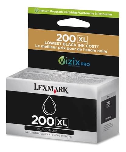 Cartucho Lexmark 200xl Negro 4000 5500 Original