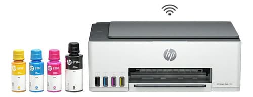 Impresora Multifunción A Color Hp Smart Tank 580 Con Wifi 11 Blanco