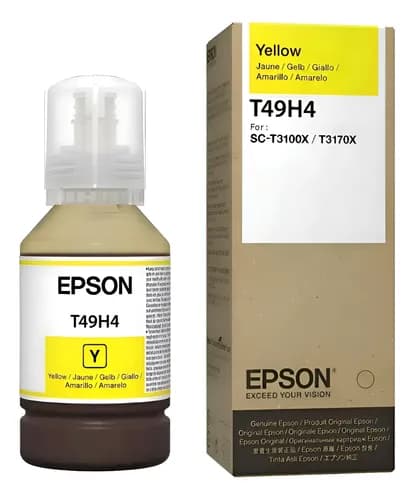Tinta Epson T49h T49h1 Amarillo 140ml T3100x T3170x Amarillo