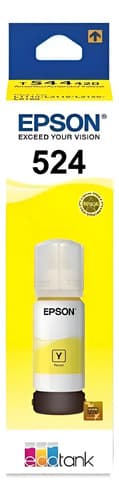 Tinta Epson 524 T524 Y L6490 L15150 L15160 Original Amarillo