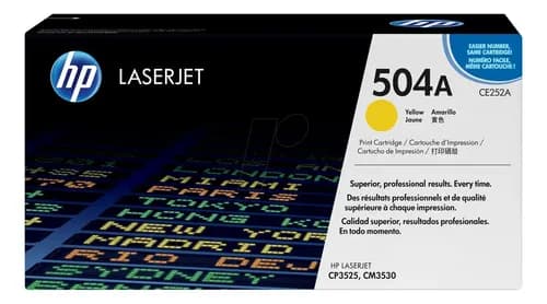 Toner Hp Laserjet Ce252a Amarillo