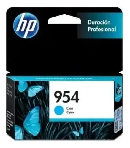 Hp 954 / L0s50al / Cartucho De Tinta / Cian