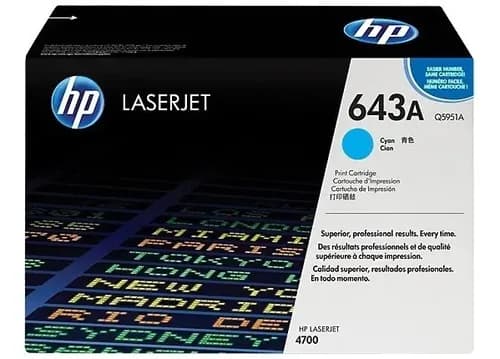 Toner Hp 643a 643 Cian Q5951a Q5951 5951 4700 Cian
