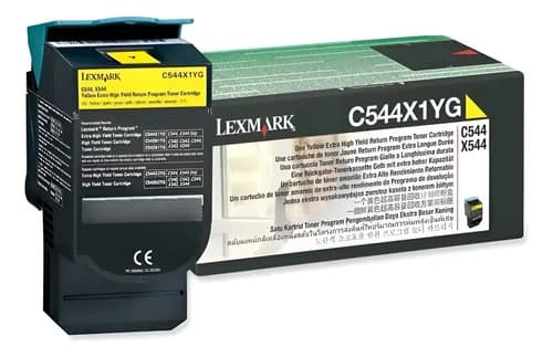 Toner Lexmark C544x1yg Amarillo 544 546 548 C544 C546 X548 Tónicos