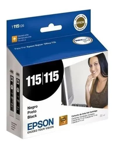 Cartucho Epson 115 T115126 T33 Tx515 Fn T1110