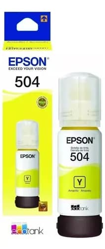 Tinta Epson 504 Amarillo L4150 L4160 L6161 L6171 L6191 70ml Amarillo