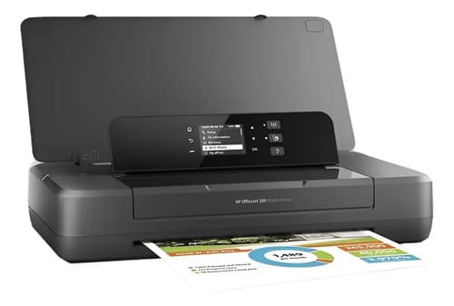 Impresora Simple Función A Color Hp Officejet 200 Con Wifi 2 Negro