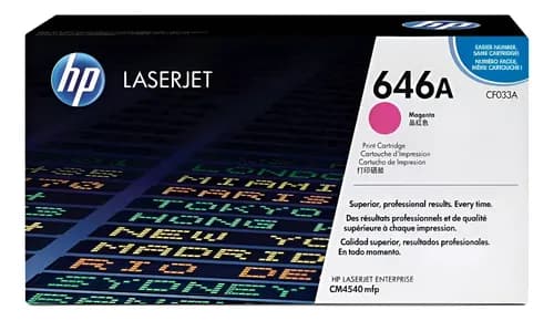 Toner Hp 646a Magenta Cf033a Cm4540 Original Factura A B Magenta Cm4540