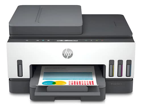 Impresora Hp Multifuncion Color Smart Tank 750 6uu47a Wifi C Blanco/gris
