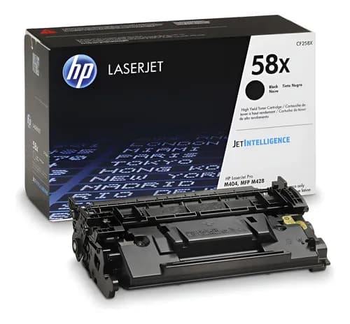 Toner Hp Cf258x 258x 404 428 M404 M428 404 428 9000 Paginas Negro