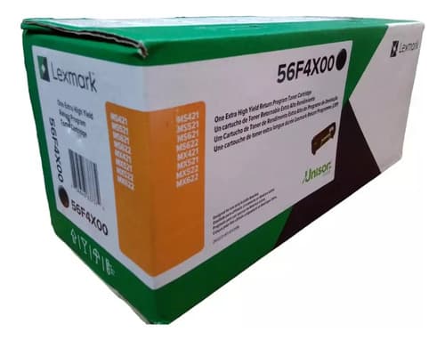 Tóner Lexmark 56f4x00 Color Negro