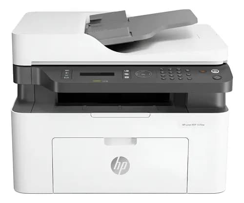 Impresora Multifuncion Monocromatica Hp 137fnw Wifi 10copias Blanco/negro