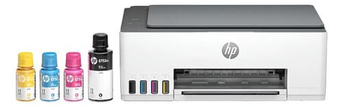 Impresora Multifunción A Color Blanco Hp Smart Tank 580 Con Blanco
