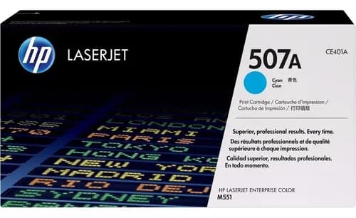 Toner Hp 507 507a Ce401 Ce401a Cian Para M551 Original