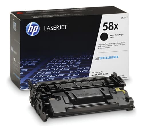 Toner Hp Cf258x 258x 404 428 M404 M428 404 428 9000 Paginas Negro