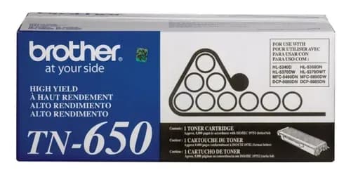 Toner Brother Tn650 5340 5370 5350 8480 8690 8890 Original Negro Brother