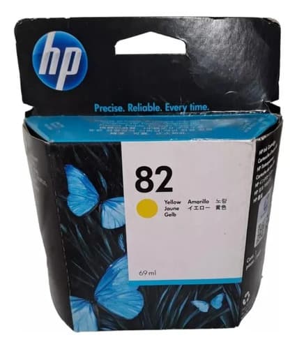 Cartucho C4913a Hp 82 Amarillo 500 510 800 815 820