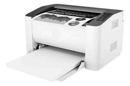 Hp Laser 107w 4zb78a - Gris/negro - 110v/240v Blanco