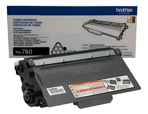 Toner Brother Tn780 Tn-780 6180 8950 Original Factura A B Negro