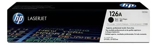 Toner Hp 126a Ce310a Color Negro Cp1025nw 1025 Negro