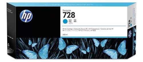Cartucho Hp 728 Cian F9k17a 300ml  T730 T830