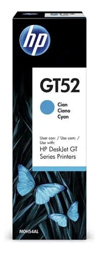 Hp Gt52 Tinta De Impresora Cian 70ml